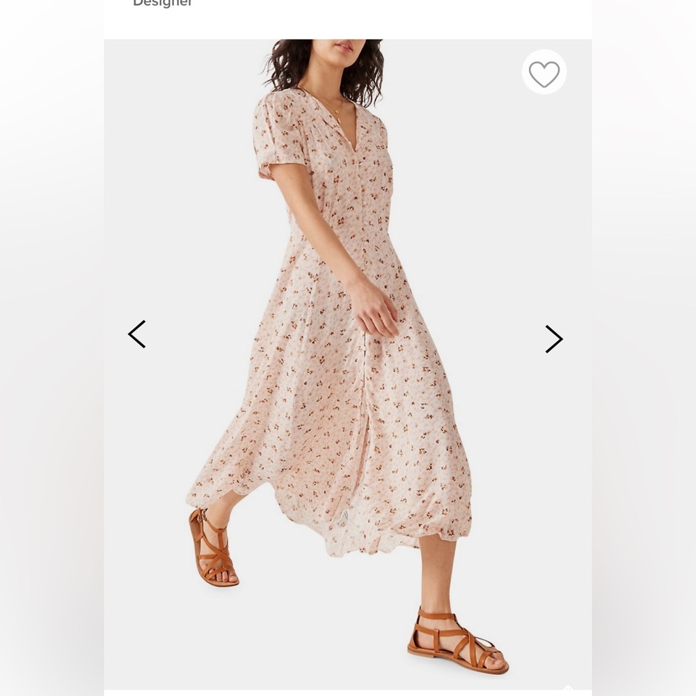 EUC Sessun Adelaida Floral Midi Dress
